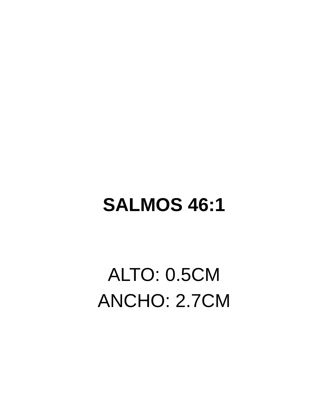 VERSÍCULOS