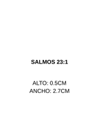 VERSÍCULOS